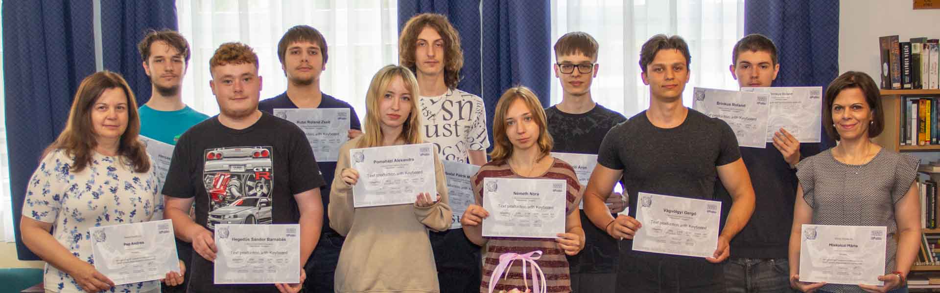 28 Tekós pontszerző eredmény az nemzetközi gépírás versenyen